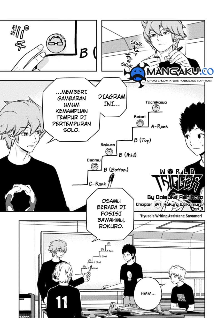 Manga World Trigger Chapter 247 gambar nomor 2