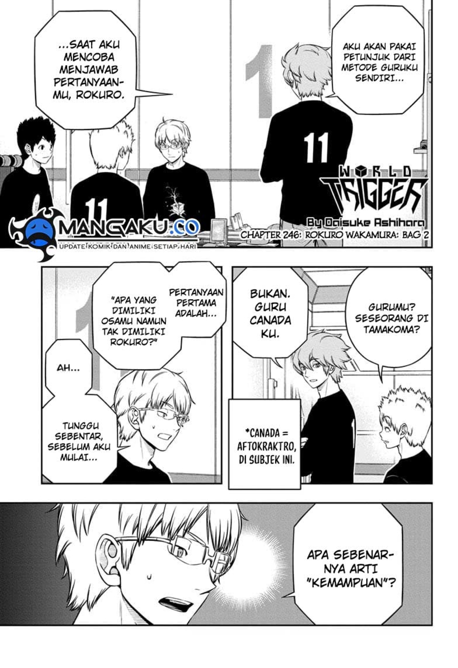 Manga World Trigger Chapter 246 gambar nomor 2
