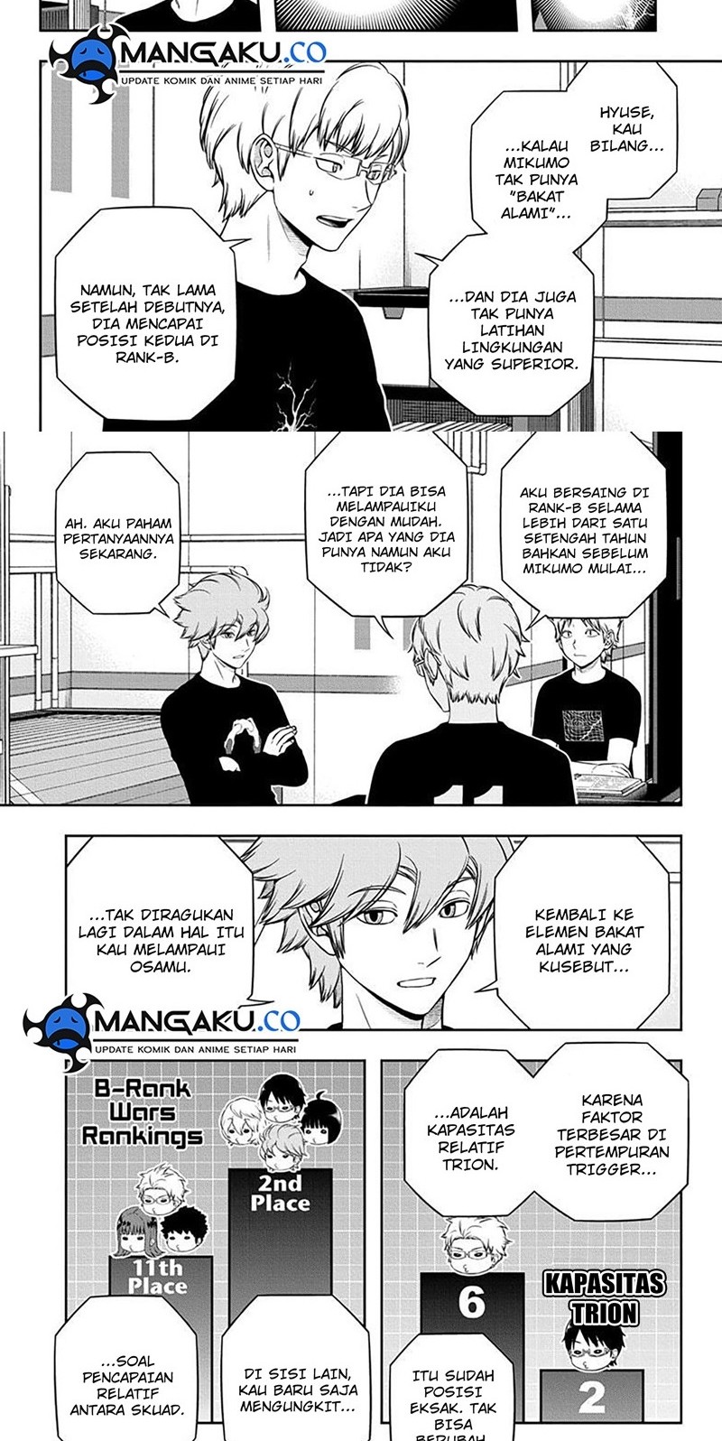 Manga World Trigger Chapter 245 gambar nomor 2