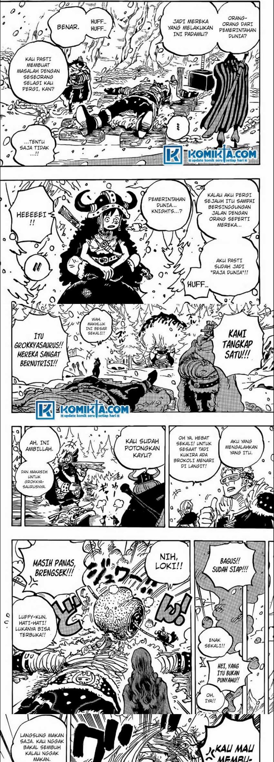 One Piece Chapter 1145 Gambar 3