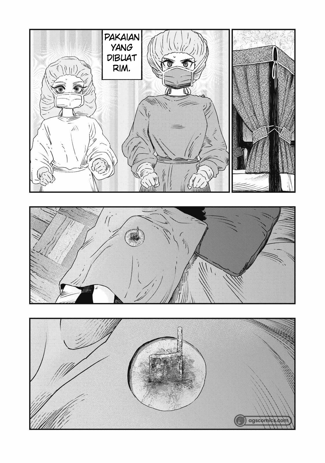 Koudou ni Hattatsu Shita Igaku wa Mahou to Kubetsu ga Tsukanai Chapter 24 Gambar 35