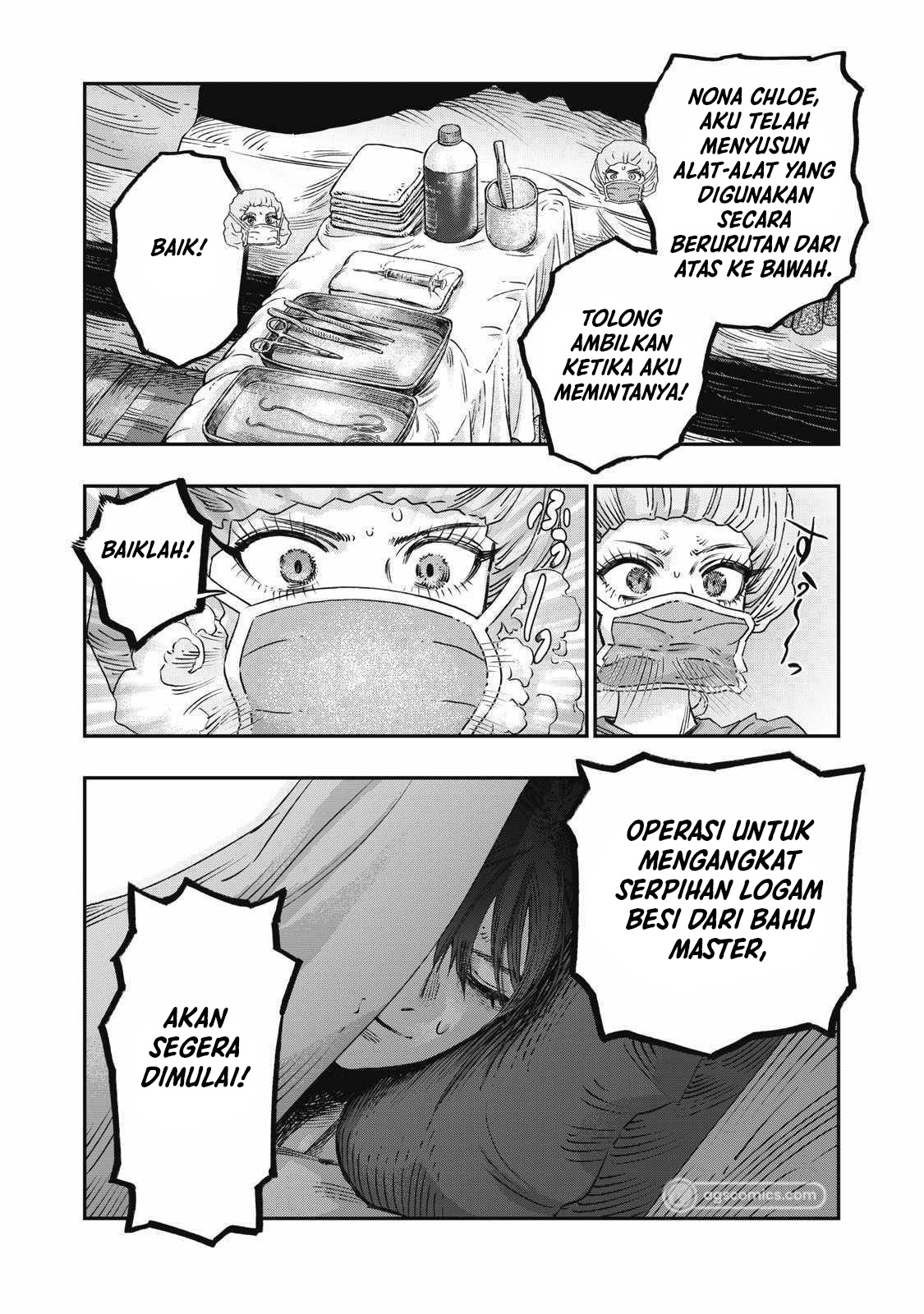 Koudou ni Hattatsu Shita Igaku wa Mahou to Kubetsu ga Tsukanai Chapter 24 Gambar 36