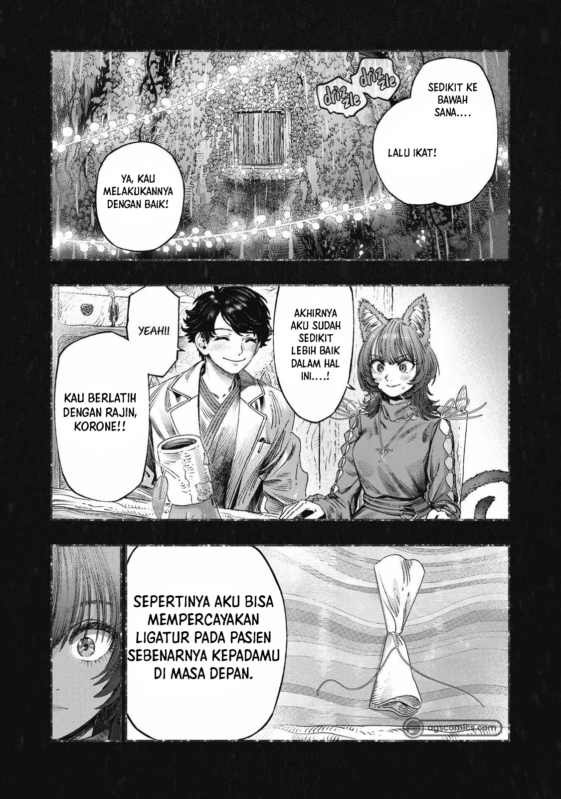 Koudou ni Hattatsu Shita Igaku wa Mahou to Kubetsu ga Tsukanai Chapter 24 Gambar 9