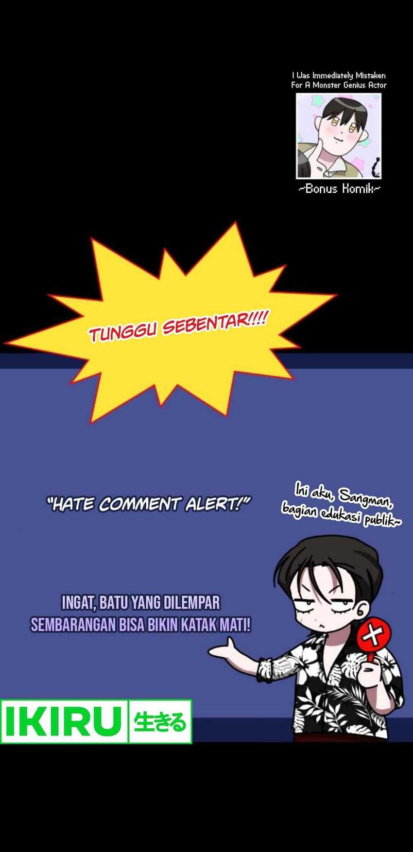 I Was Immediately Mistaken for a Monster Genius Actor Chapter 49 Gambar 67