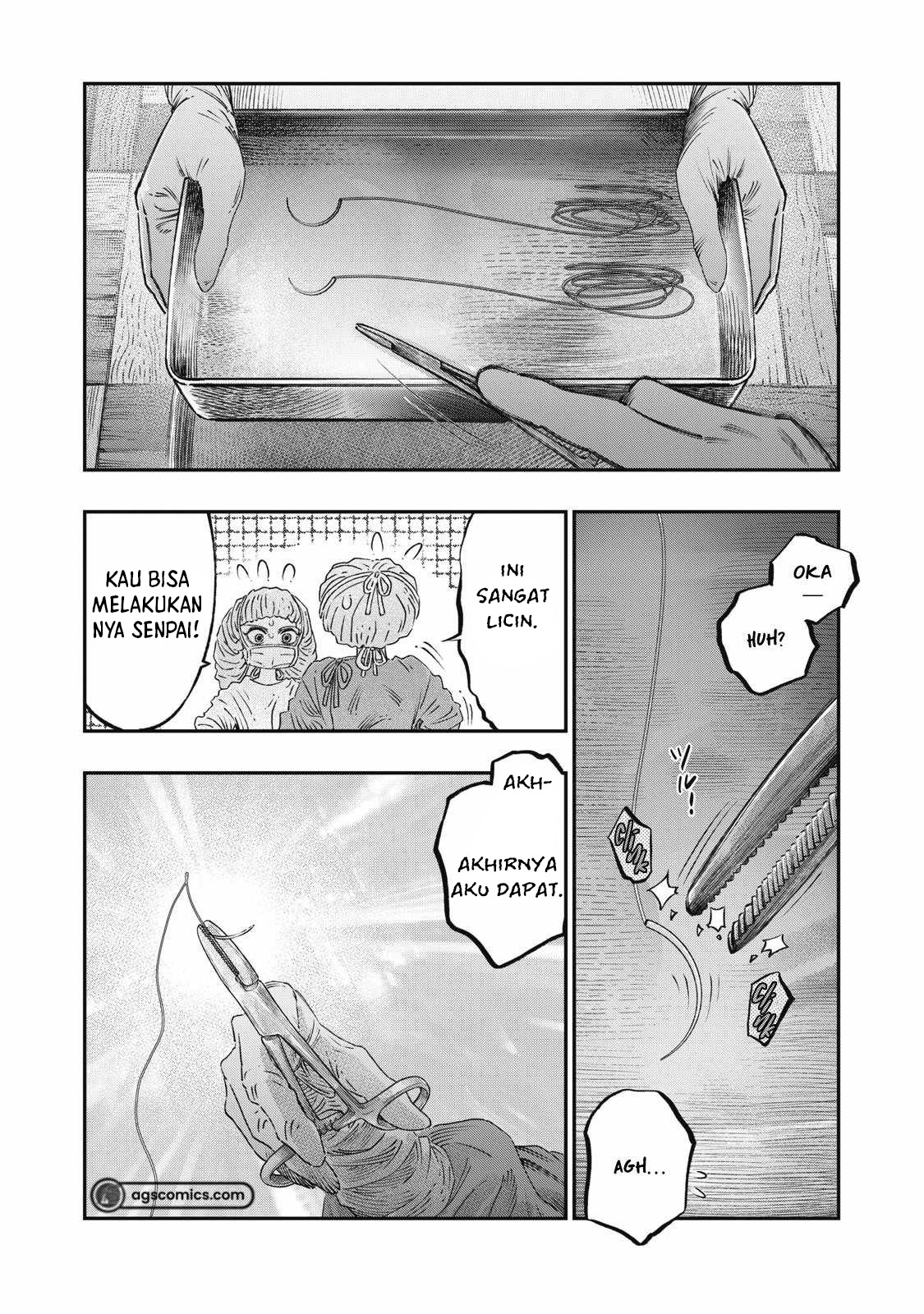 Koudou ni Hattatsu Shita Igaku wa Mahou to Kubetsu ga Tsukanai Chapter 25 Gambar 17