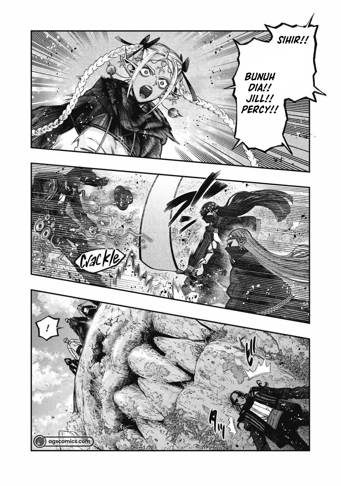 Koudou ni Hattatsu Shita Igaku wa Mahou to Kubetsu ga Tsukanai Chapter 25 Gambar 29