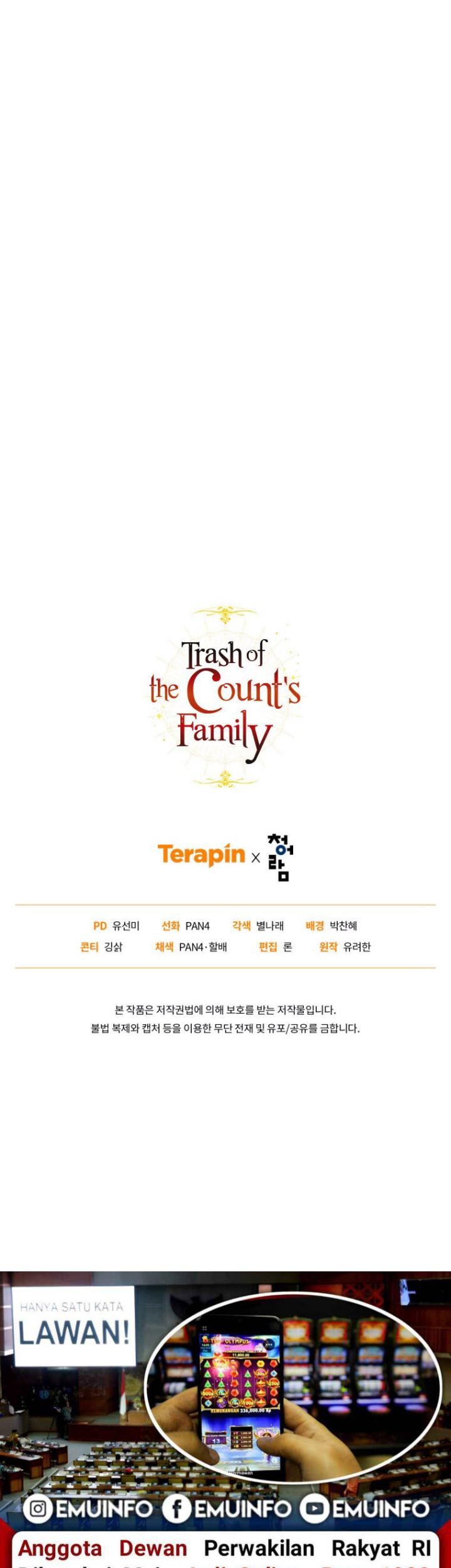 Trash of the Count’s Family Chapter 133 Gambar 59