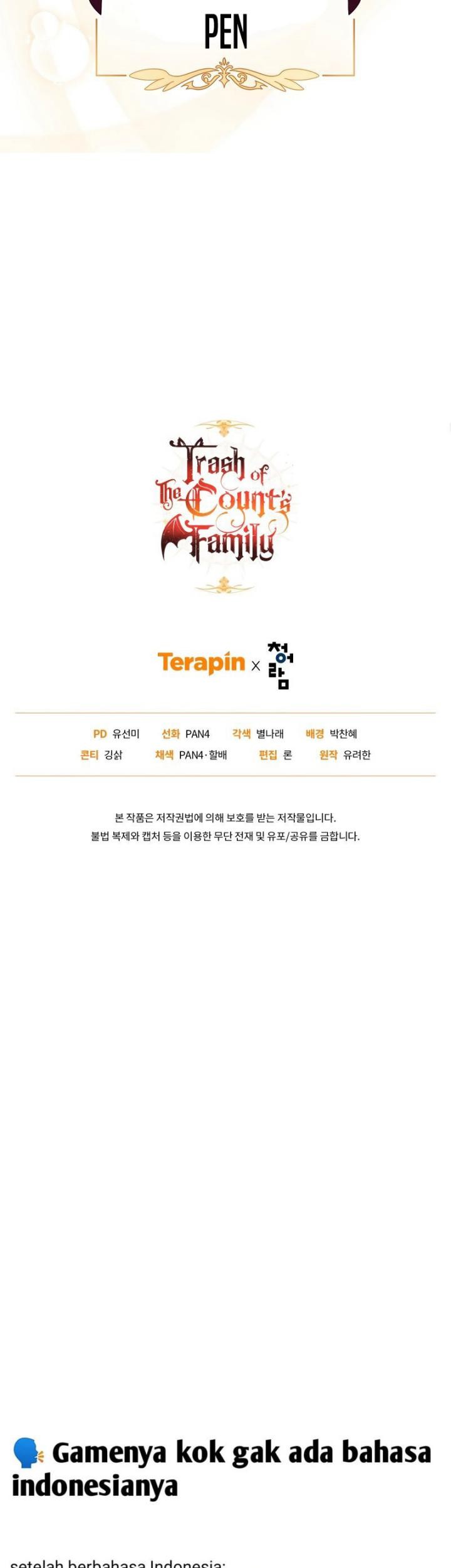 Trash of the Count’s Family Chapter 129 Gambar 70