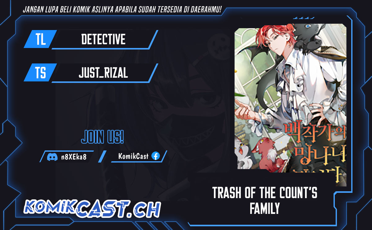 Komik Trash of the Count’s Family Chapter 107 gambar nomor 1