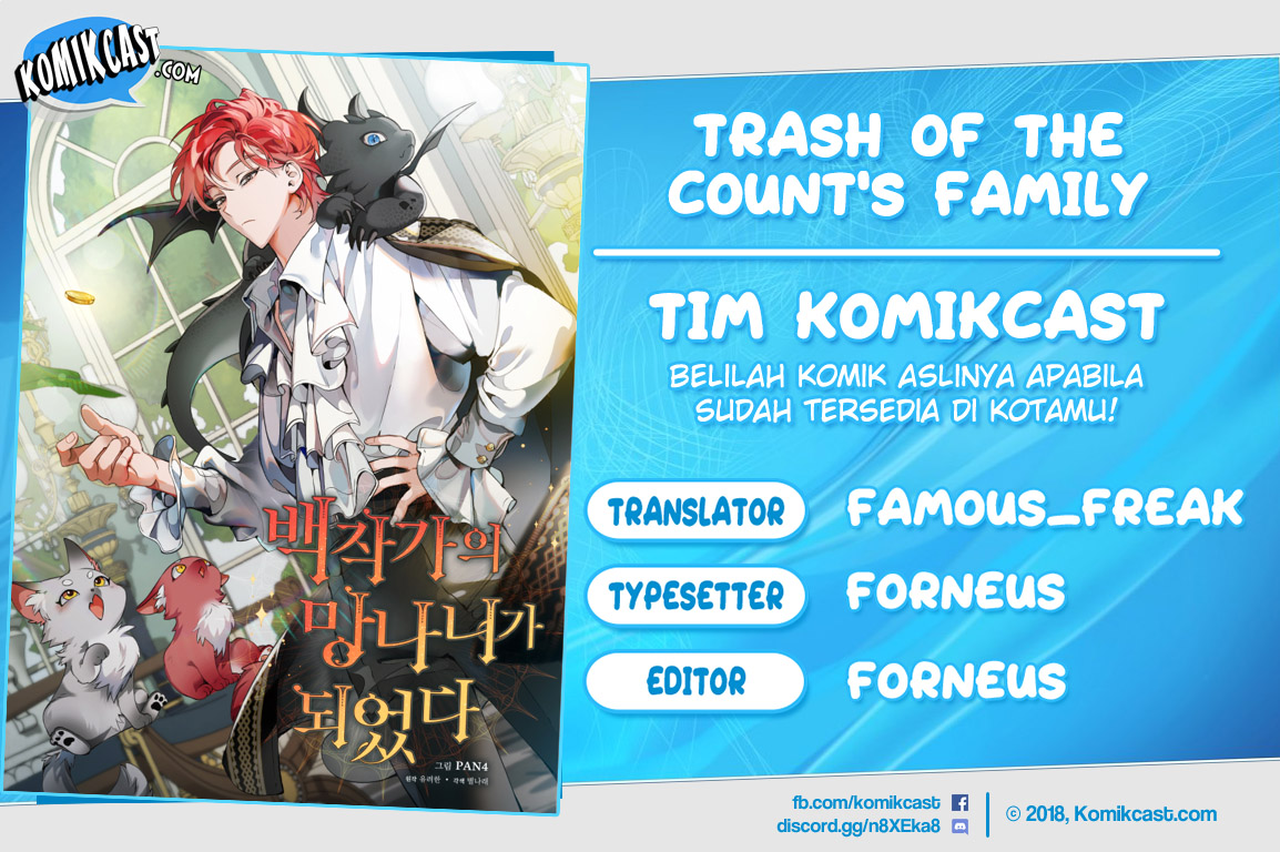 Komik Trash of the Count’s Family Chapter 26 gambar nomor 1