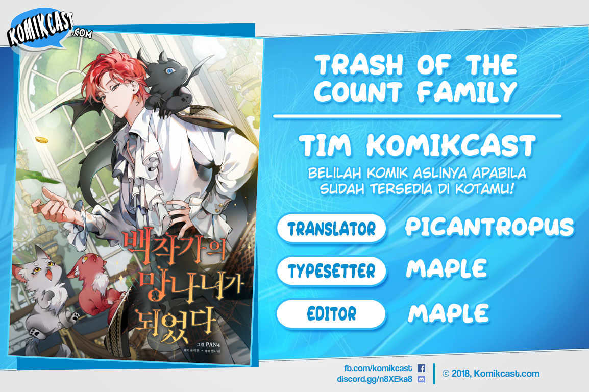 Komik Trash of the Count’s Family Chapter 23 gambar nomor 1