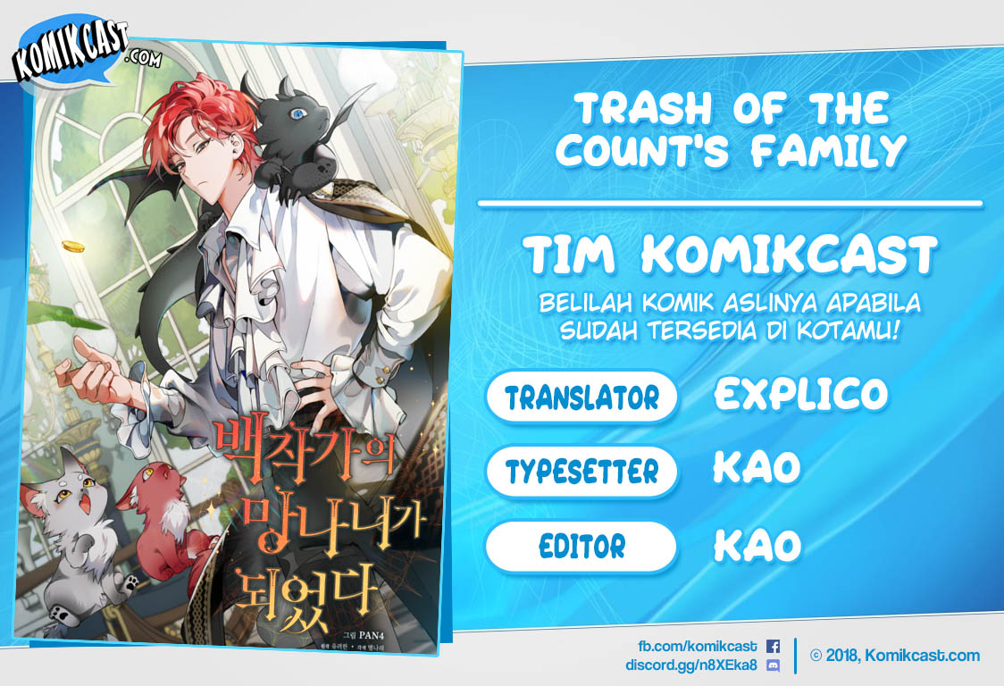 Komik Trash of the Count’s Family Chapter 14 gambar nomor 1