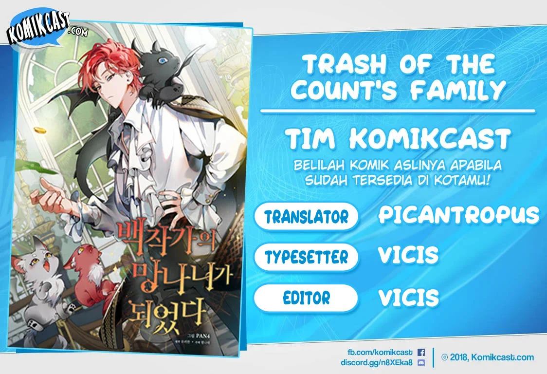 Komik Trash of the Count’s Family Chapter 19 gambar nomor 1