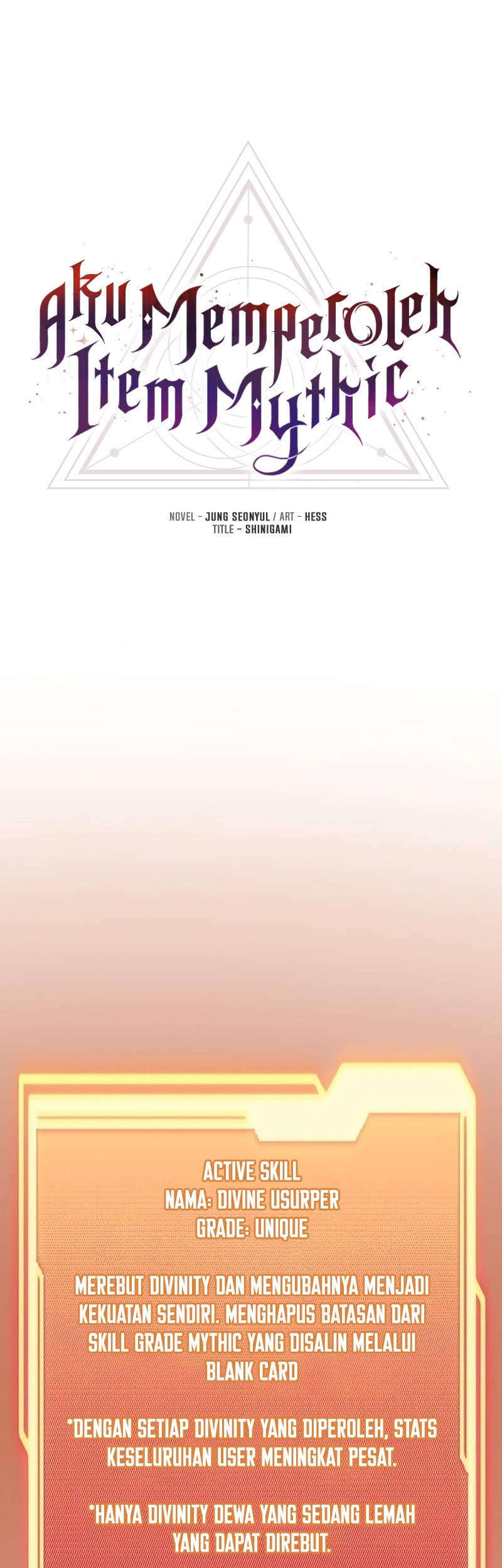 I Obtained a Mythic Item Chapter 124 Gambar 7