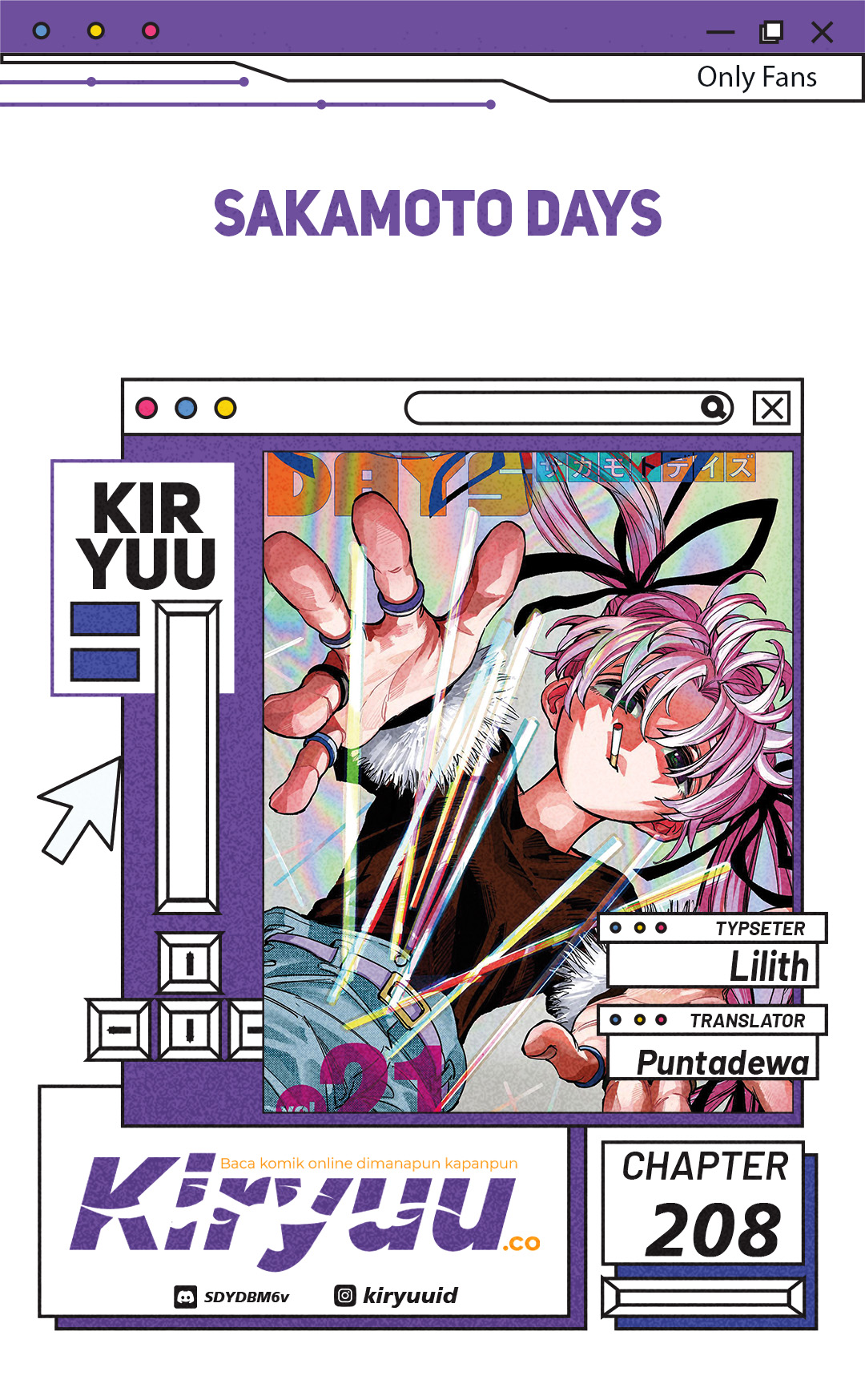 Komik Sakamoto Days Chapter 208 gambar nomor 1