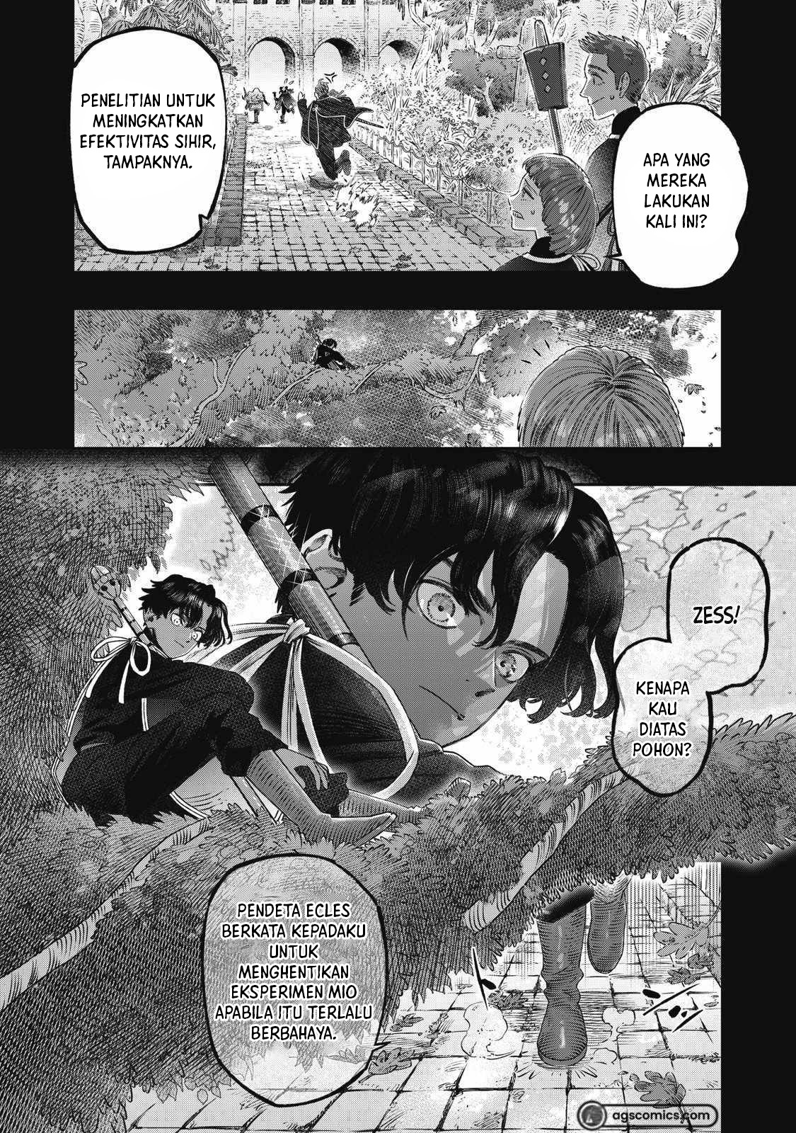 Koudou ni Hattatsu Shita Igaku wa Mahou to Kubetsu ga Tsukanai Chapter 26 Gambar 20
