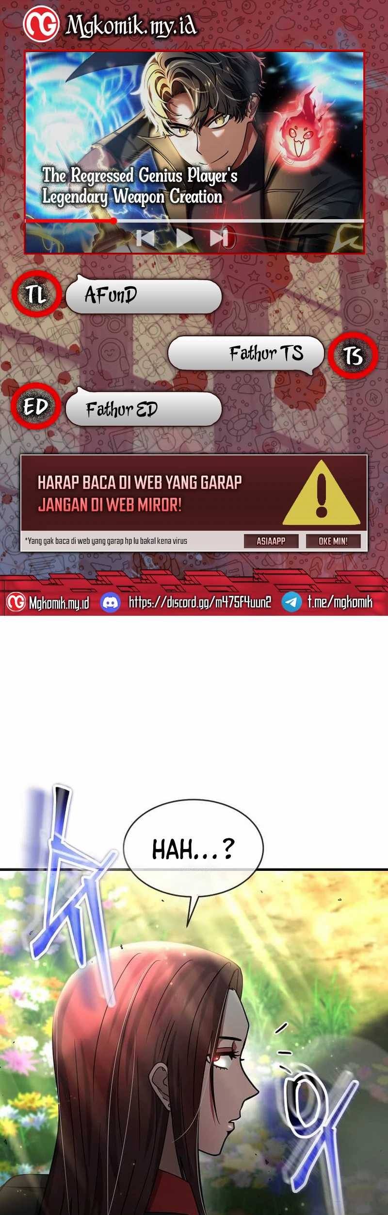 Komik The Regressed Genius Player’s Legendary Weapon Creation Chapter 35 gambar nomor 1