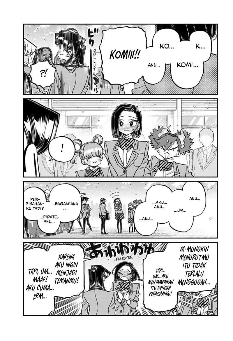 Komi-san wa Komyushou Desu Chapter 499 Gambar 15
