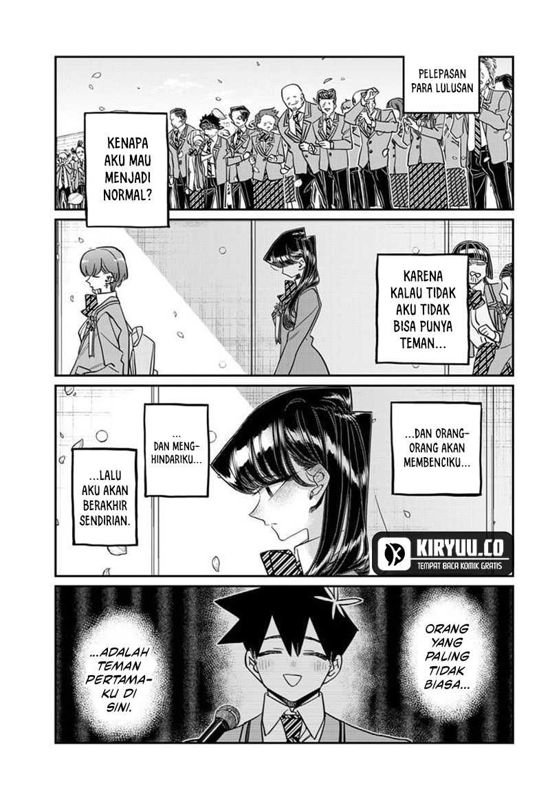 Komi-san wa Komyushou Desu Chapter 499 Gambar 13