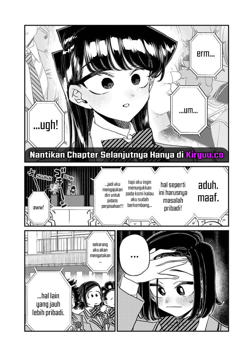 Komi-san wa Komyushou Desu Chapter 498 Gambar 11