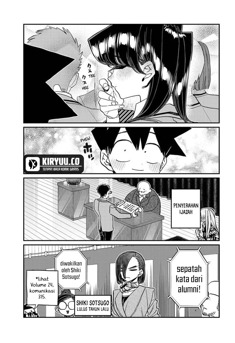 Komi-san wa Komyushou Desu Chapter 498 Gambar 5