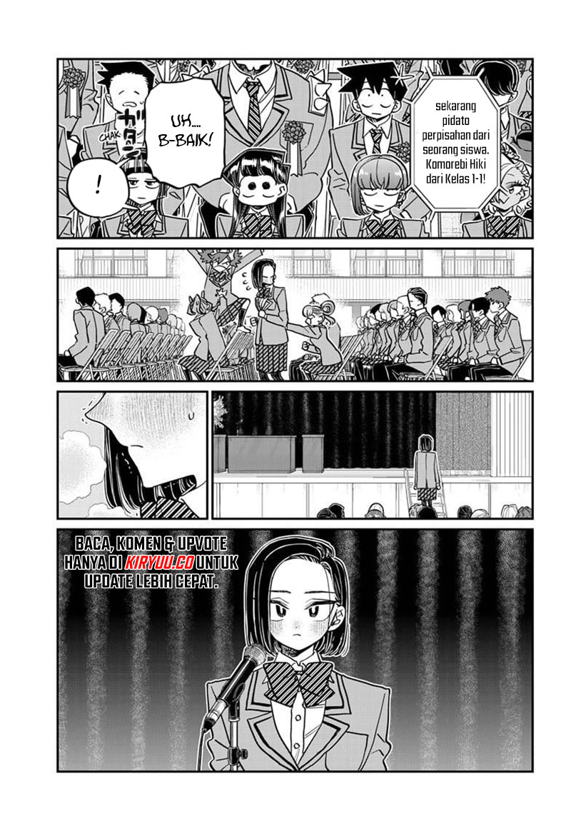 Komi-san wa Komyushou Desu Chapter 498 Gambar 7