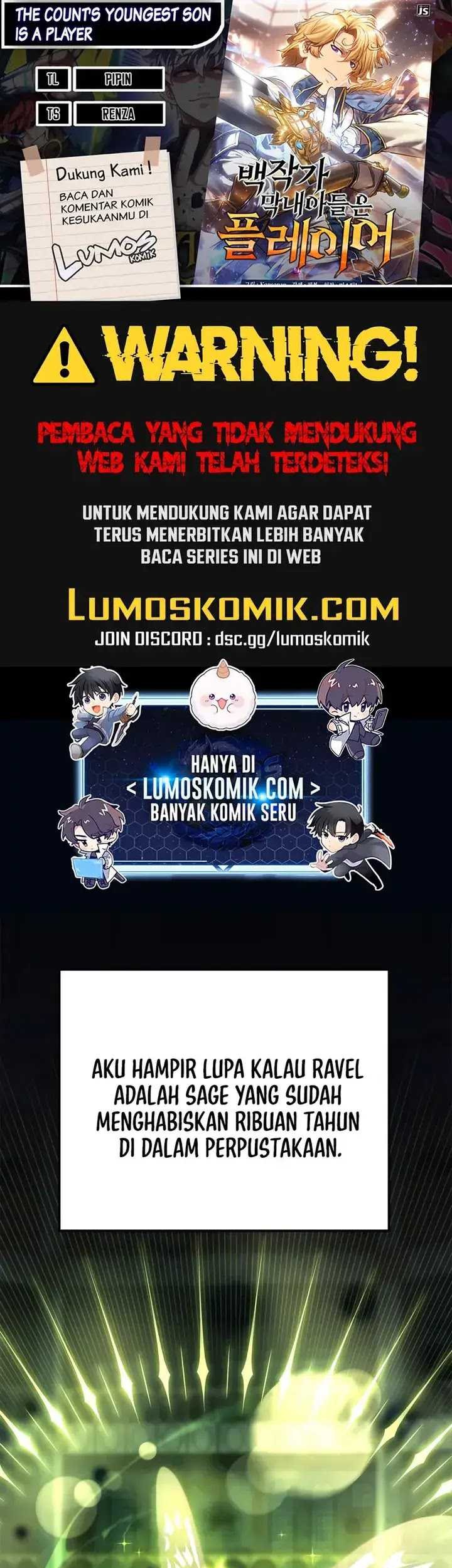 Komik The Count’s Youngest Son Is A Player! Chapter 99 gambar nomor 1