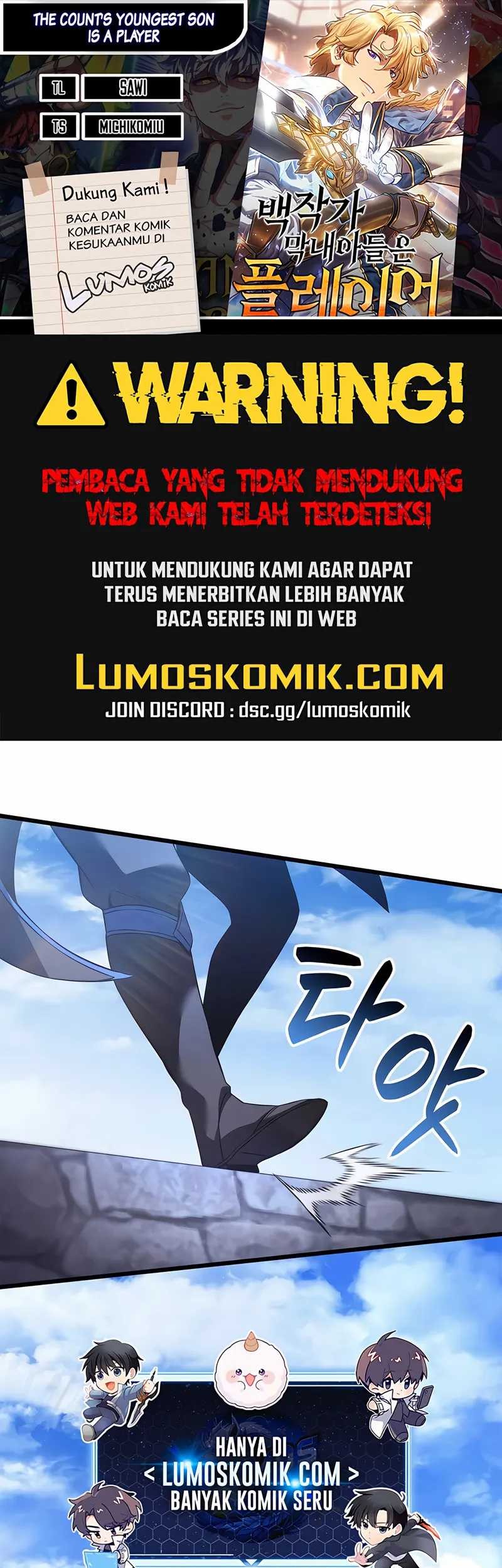 Komik The Count’s Youngest Son Is A Player! Chapter 100 gambar nomor 1
