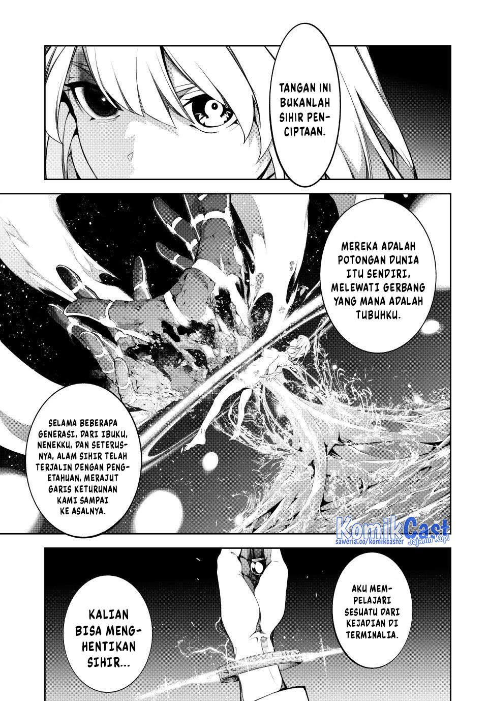 Tsue to Tsurugi no Wistoria Chapter 51 Gambar 35