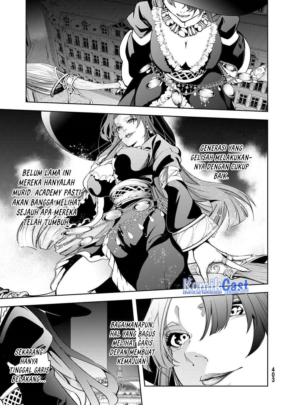 Tsue to Tsurugi no Wistoria Chapter 51 Gambar 38
