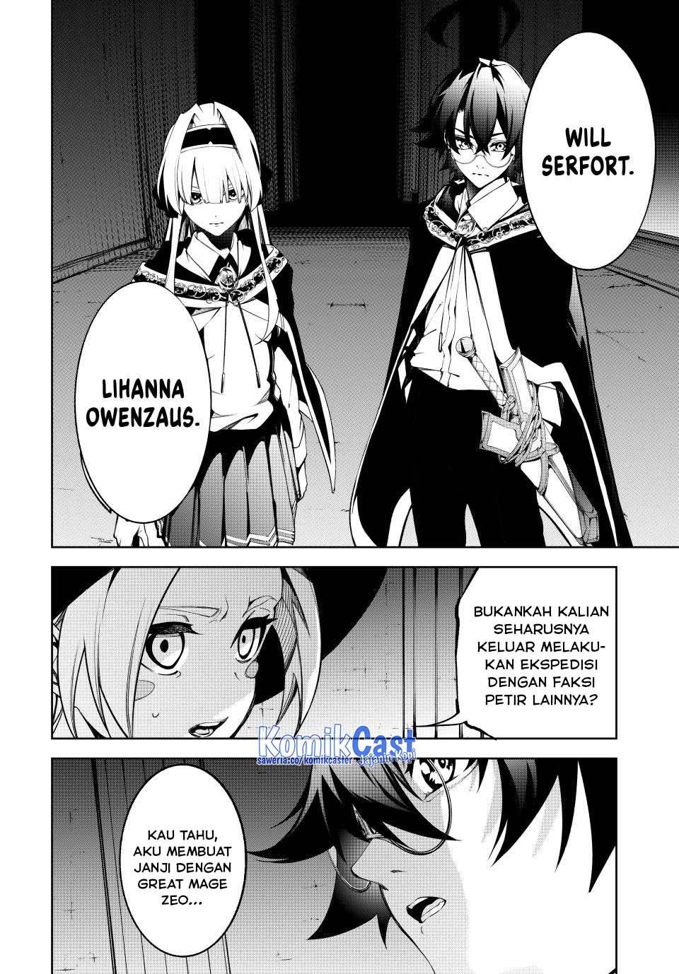 Tsue to Tsurugi no Wistoria Chapter 51 Gambar 41