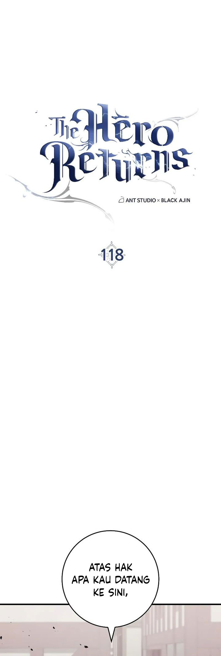 The Hero Returns Chapter 118 Gambar 24
