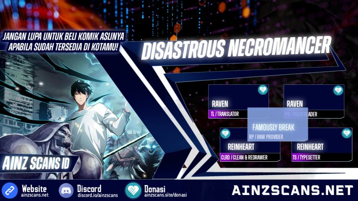 Komik Disastrous Necromancer Chapter 165 gambar nomor 1