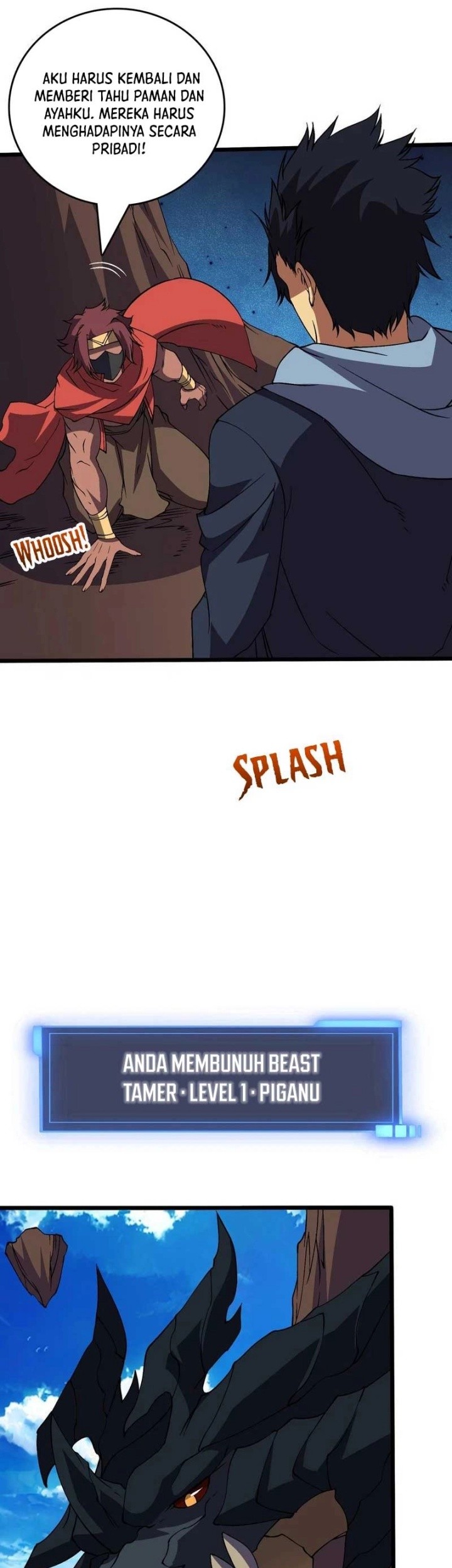 I Become Invincible Black Dragon Boss At The Start Chapter 54 Gambar 33