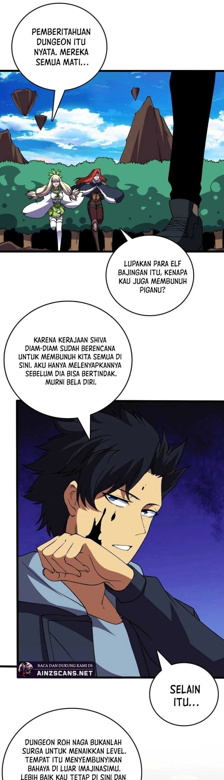 I Become Invincible Black Dragon Boss At The Start Chapter 54 Gambar 35