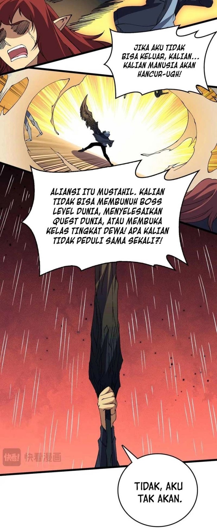 I Become Invincible Black Dragon Boss At The Start Chapter 54 Gambar 22