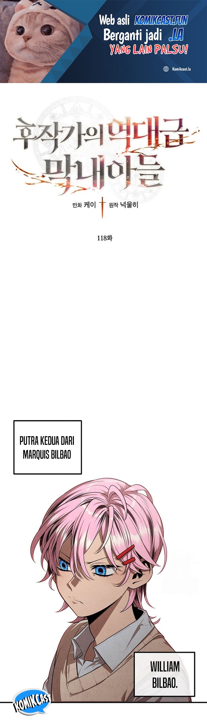 Manhwa Legendary Youngest Son of the Marquis House Chapter 118 gambar nomor 2