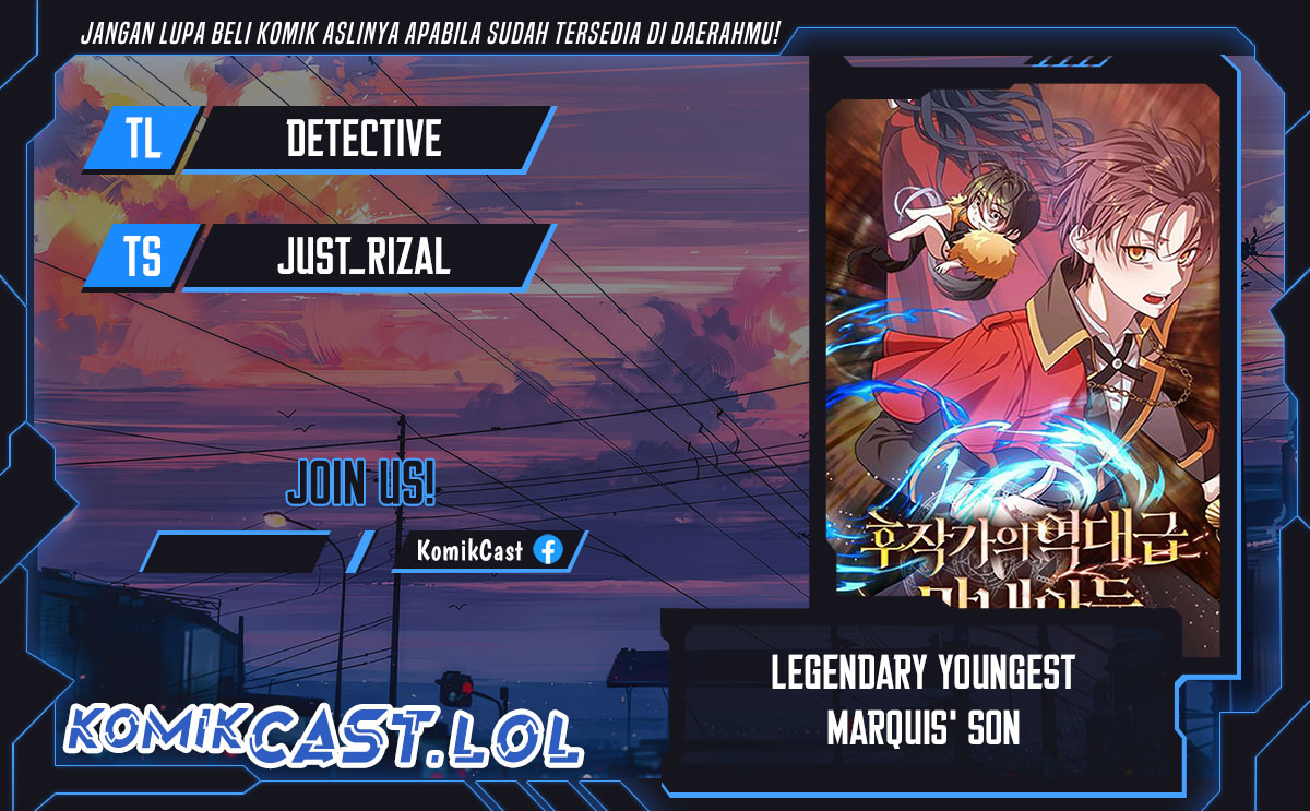 Komik Legendary Youngest Son of the Marquis House Chapter 104 gambar nomor 1