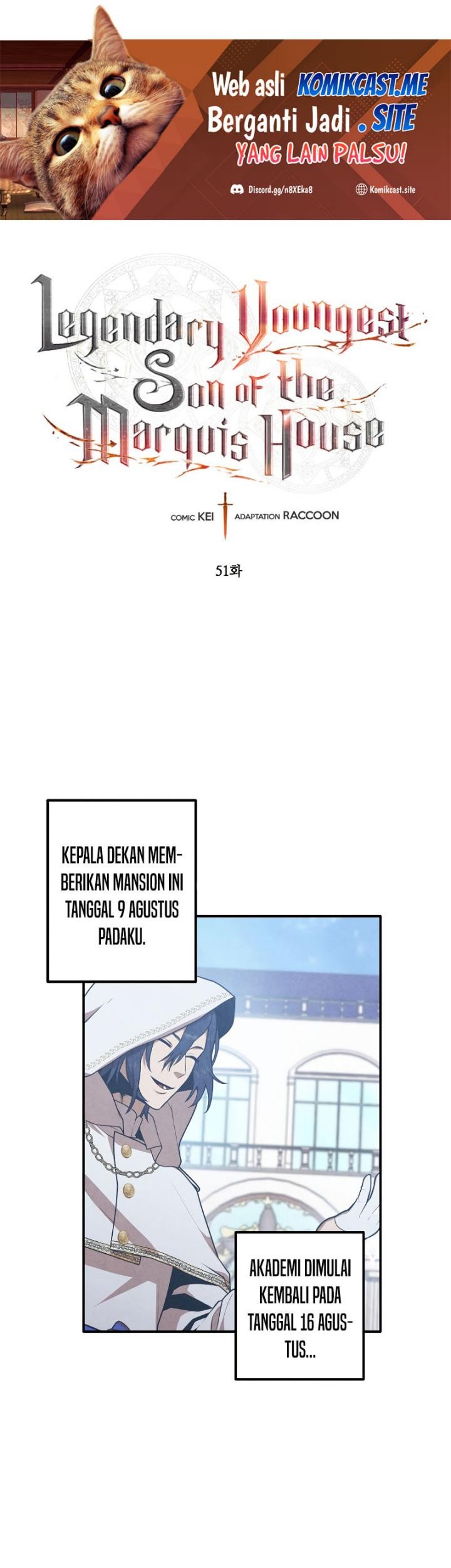 Manhwa Legendary Youngest Son of the Marquis House Chapter 51 gambar nomor 2