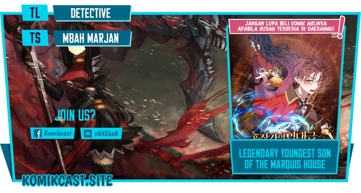 Komik Legendary Youngest Son of the Marquis House Chapter 55 gambar nomor 1