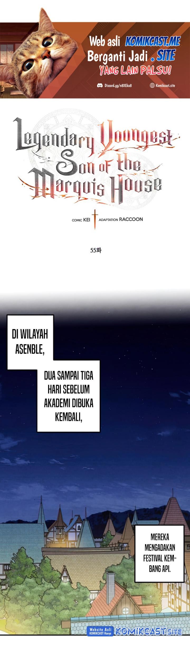 Manhwa Legendary Youngest Son of the Marquis House Chapter 55 gambar nomor 2