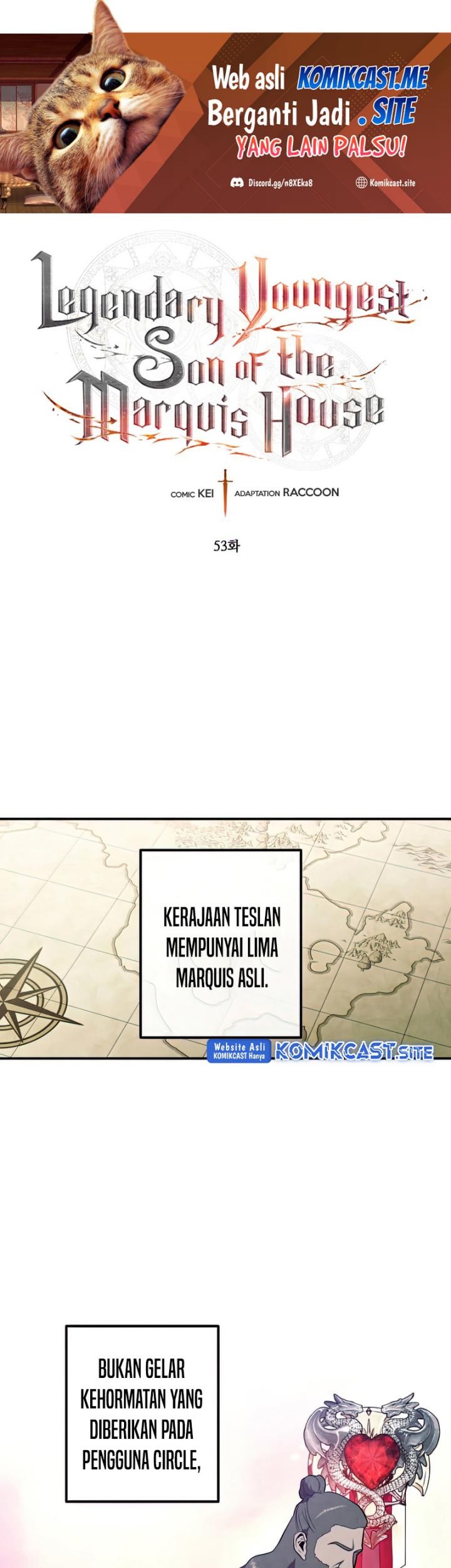 Manhwa Legendary Youngest Son of the Marquis House Chapter 53 gambar nomor 2