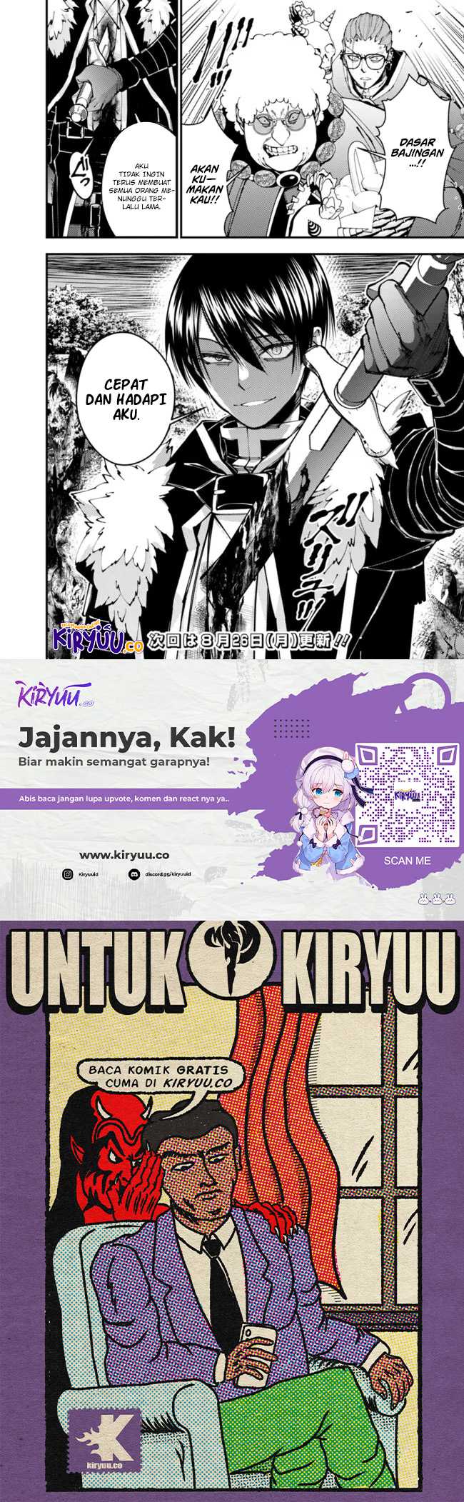 Fukushuu o Koinegau Saikyou Yuusha wa, Yami no Chikara de Senmetsu Musou Suru Chapter 99 Gambar 23