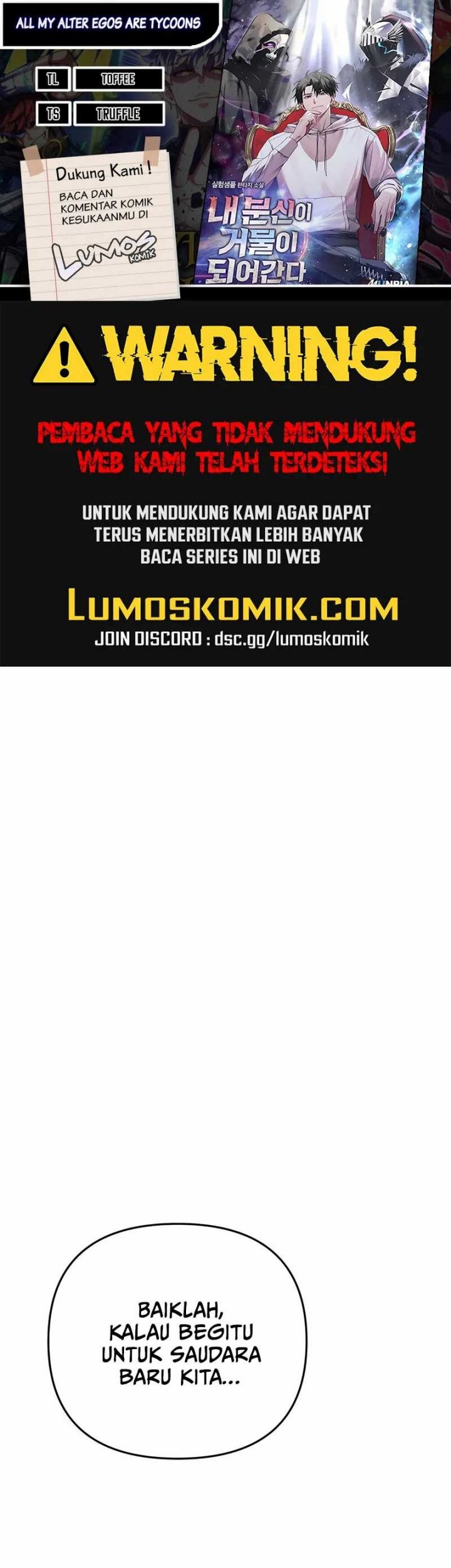 Komik All My Alter Egos Are Tycoons Chapter 32 gambar nomor 1