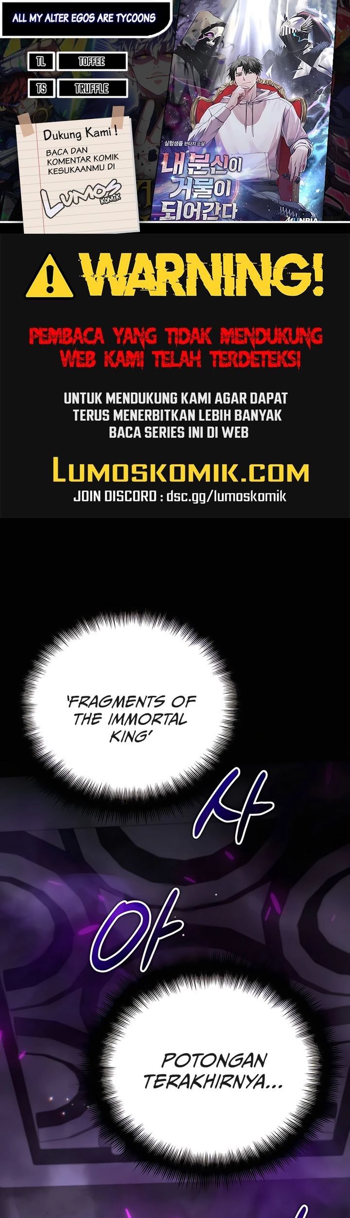 Komik All My Alter Egos Are Tycoons Chapter 24 gambar nomor 1