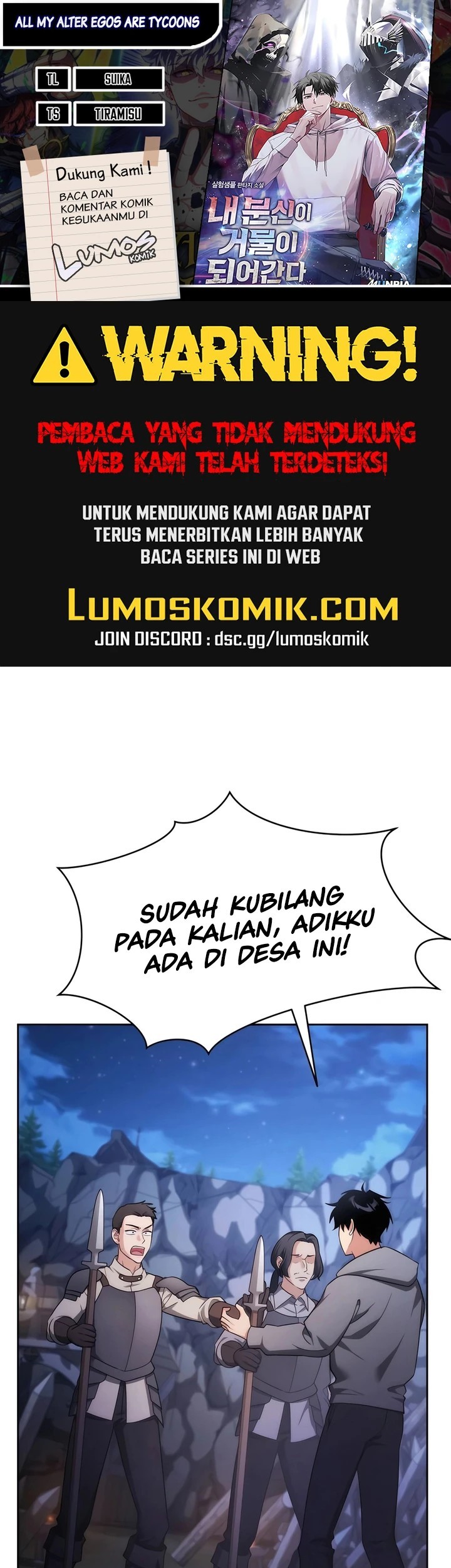 Komik All My Alter Egos Are Tycoons Chapter 04 gambar nomor 1