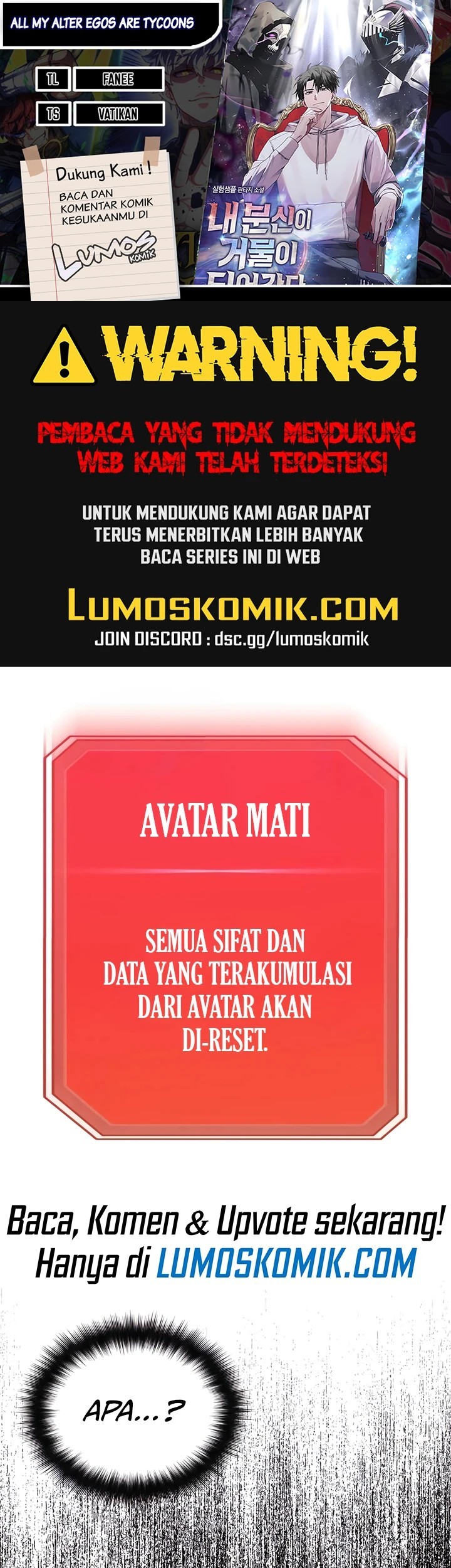 Komik All My Alter Egos Are Tycoons Chapter 03 gambar nomor 1