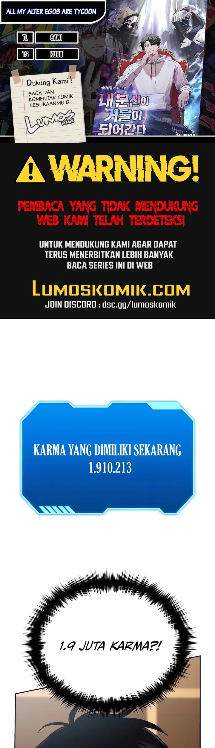 Komik All My Alter Egos Are Tycoons Chapter 02 gambar nomor 1