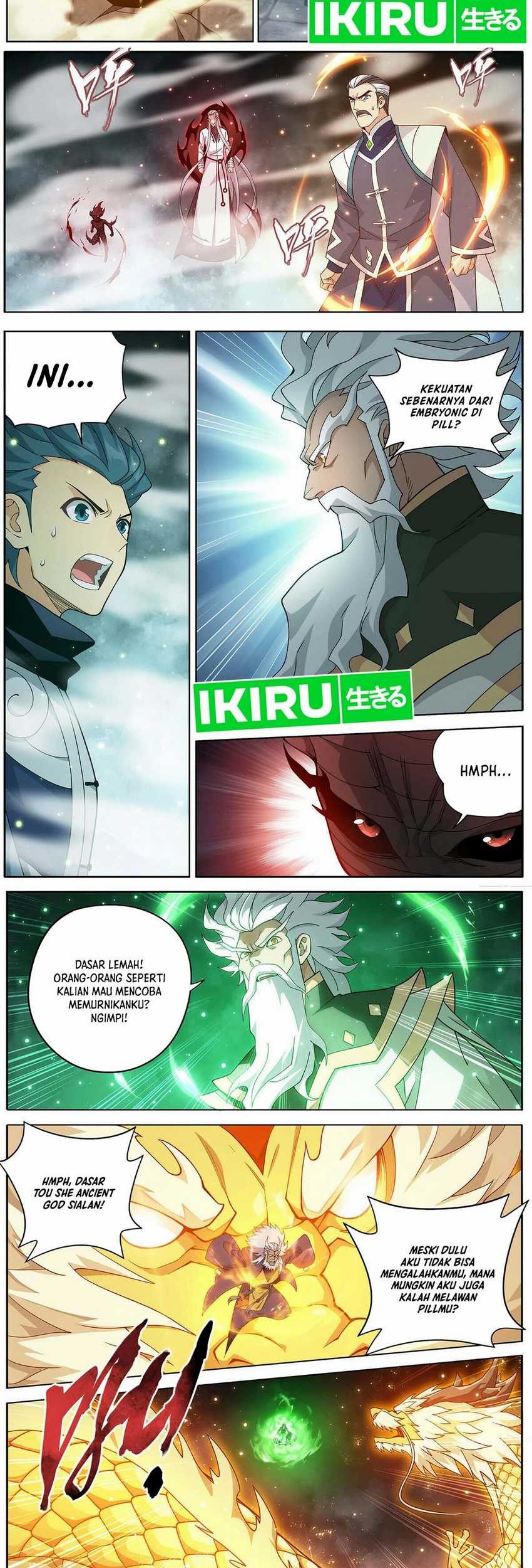 Manhua Battle Through the Heavens Chapter 464 gambar nomor 2