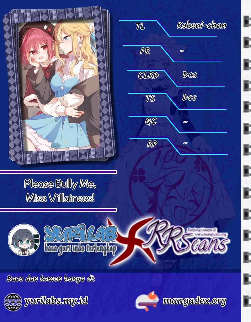 Komik Please Bully Me, Miss Villainess! Chapter 112 gambar nomor 1